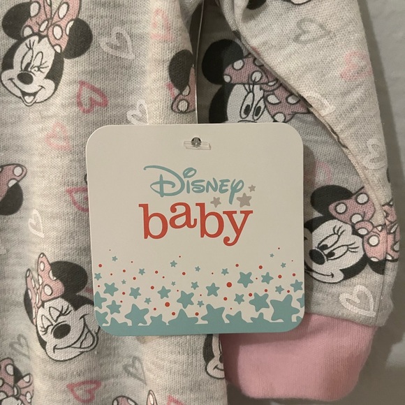 NWT Baby Disney Minnie Mouse Romper Size: 9M Color: Gray - Picture 11 of 11